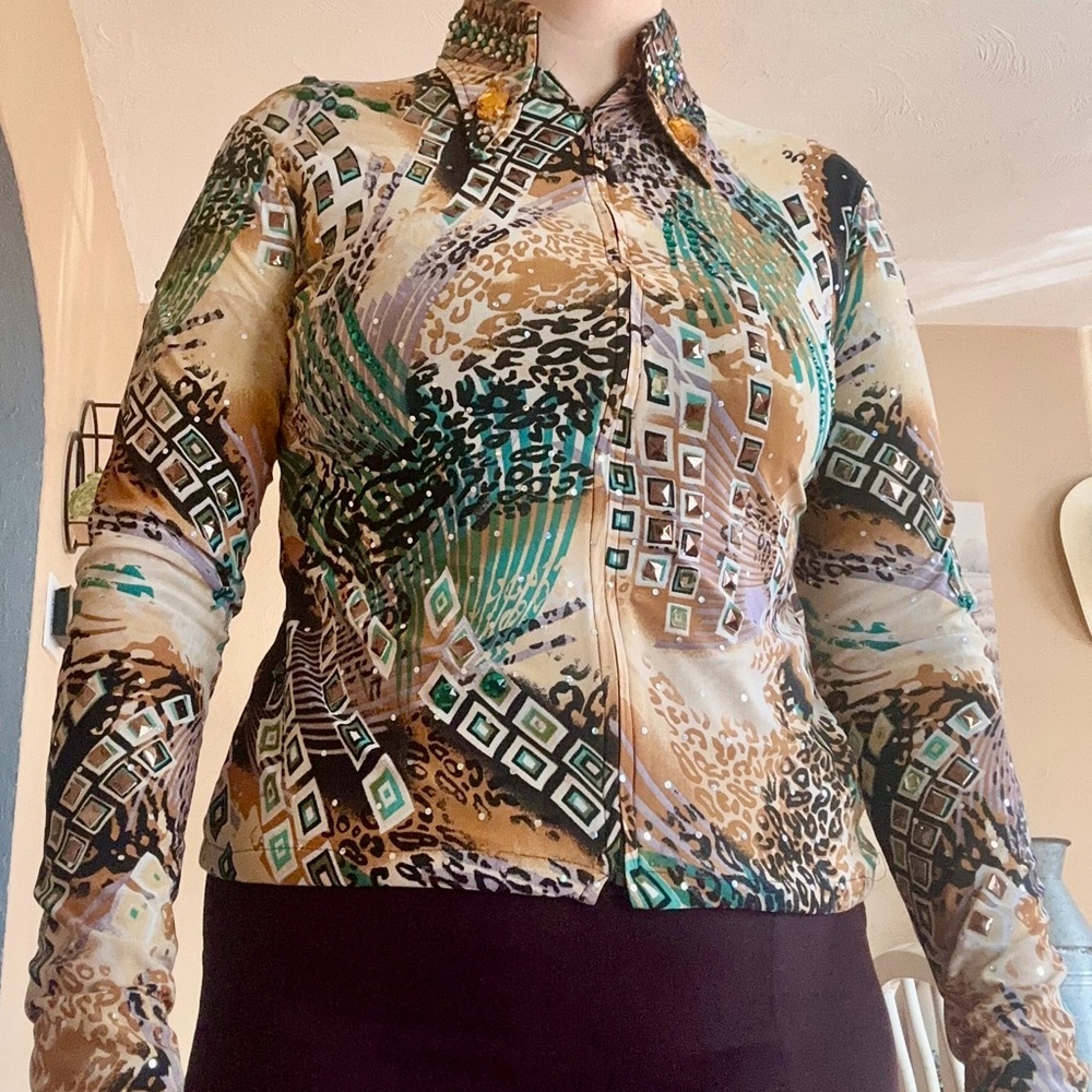 Custom Western Show Shirt